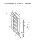 Pixel structure for microbolometer detector diagram and image