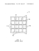 Pixel structure for microbolometer detector diagram and image