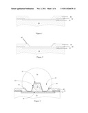 WAFER LEVEL CHIP SCALE PACKAGE WITH ANNULAR REINFORCEMENT STRUCTURE diagram and image