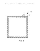 INTEGRATED CIRCUIT PACKAGE STRUCTURE AND METHOD diagram and image