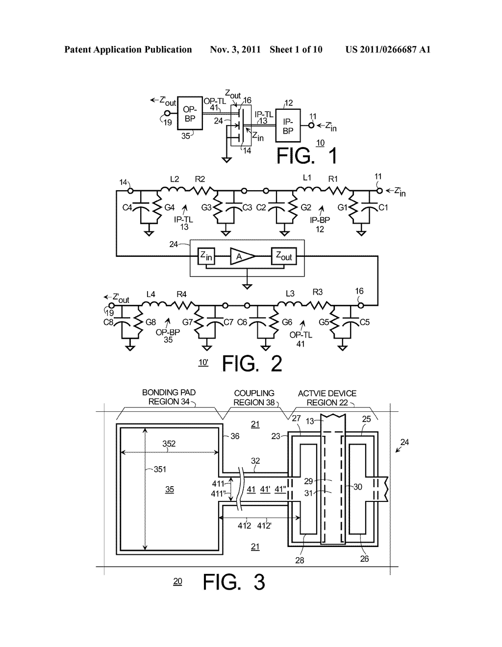 ELECTRONIC ELEMENTS AND DEVICES WITH TRENCH UNDER BOND PAD FEATURE - diagram, schematic, and image 02
