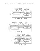 ELECTRONIC ELEMENTS AND DEVICES WITH TRENCH UNDER BOND PAD FEATURE diagram and image