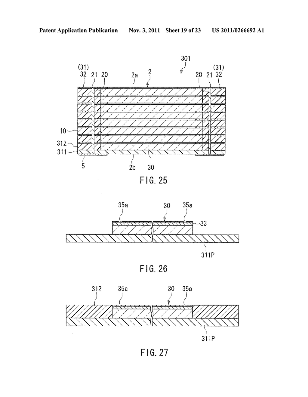 LAYERED CHIP PACKAGE AND METHOD OF MANUFACTURING SAME - diagram, schematic, and image 20