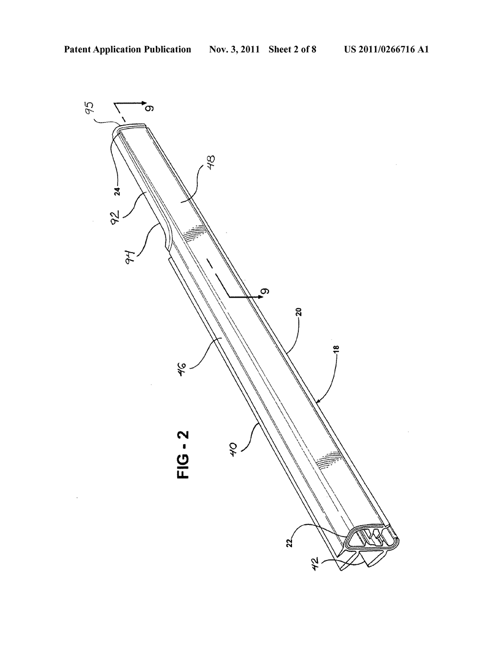 Sealing Molding With Insert For Forming Closeout Surface - diagram, schematic, and image 03