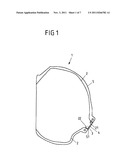 VEHICLE OCCUPANT RESTRAINT SYSTEM COMPRISING AN INFLATABLE GAS BAG diagram and image