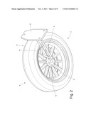 VEHICLE PROVIDED WITH SPARE WHEEL diagram and image