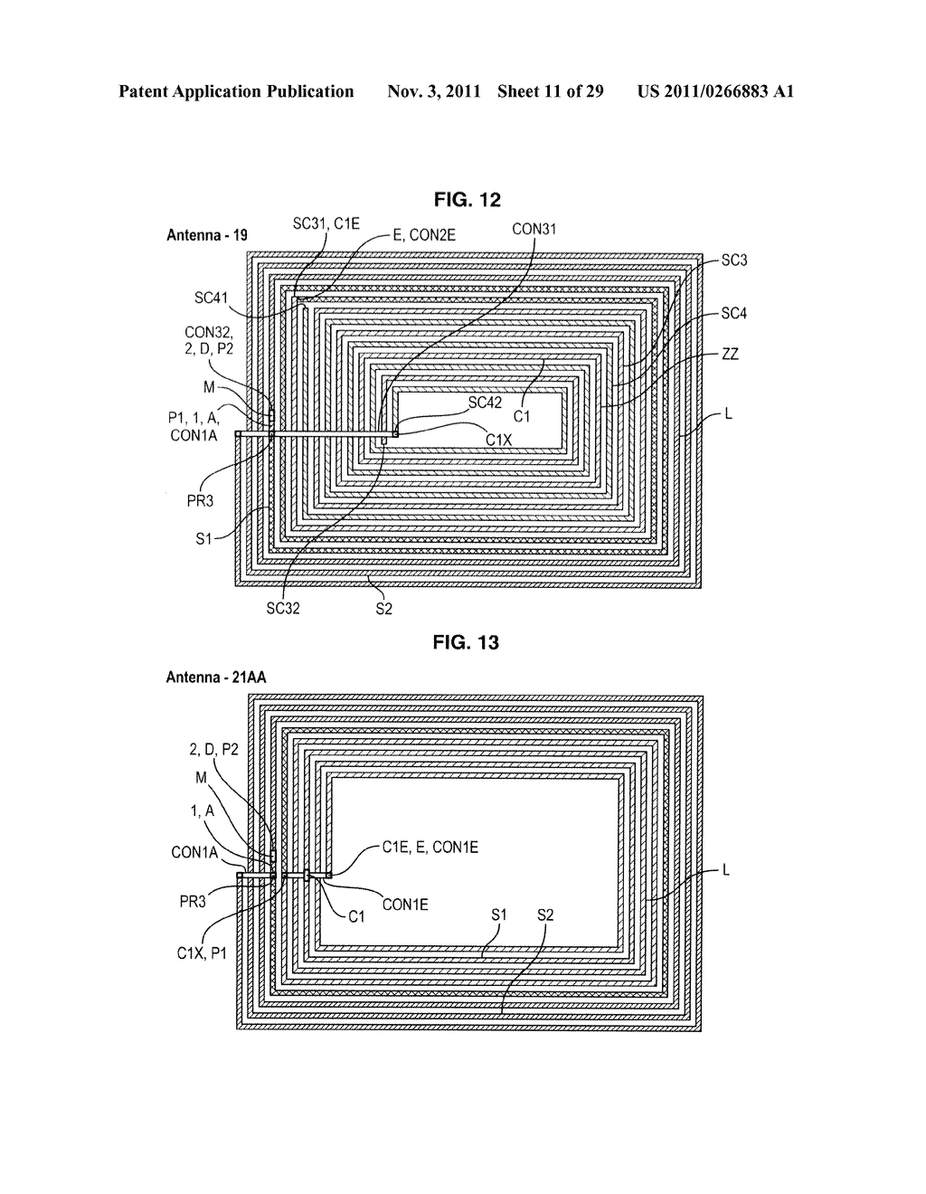 RFID ANTENNA CIRCUIT - diagram, schematic, and image 12