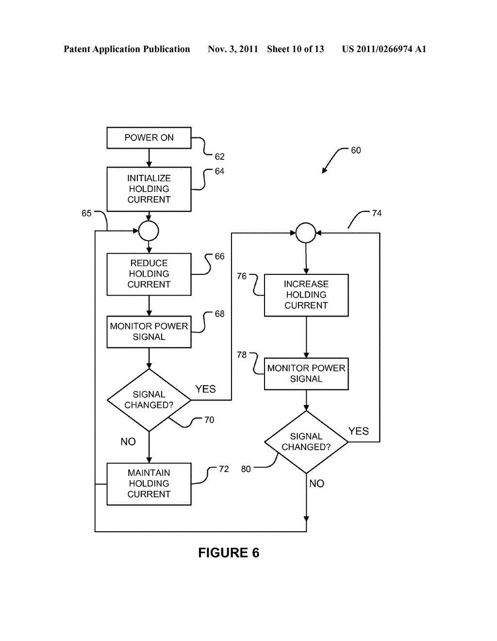 ENERGY SAVING LIGHTING SYSTEMS AND UNITS PROVIDING COORDINATED OPERATION     OF HOLDING CURRENT UNITS - diagram, schematic, and image 11