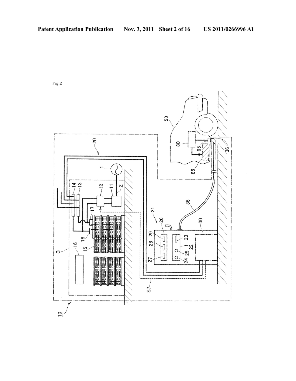 HIGH-SPEED CHARGING POWER SUPPLY DEVICE AND HIGH-SPEED CHARGING POWER     SUPPLY METHOD - diagram, schematic, and image 03