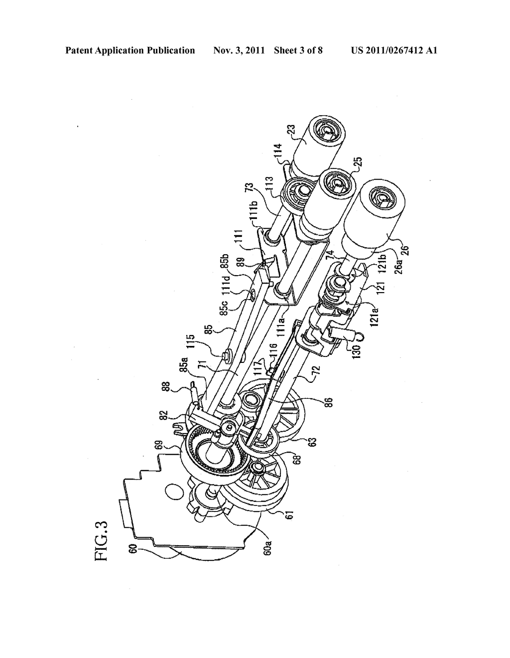 SHEET FEEDING DEVICE AND RECORDING APPARATUS - diagram, schematic, and image 04