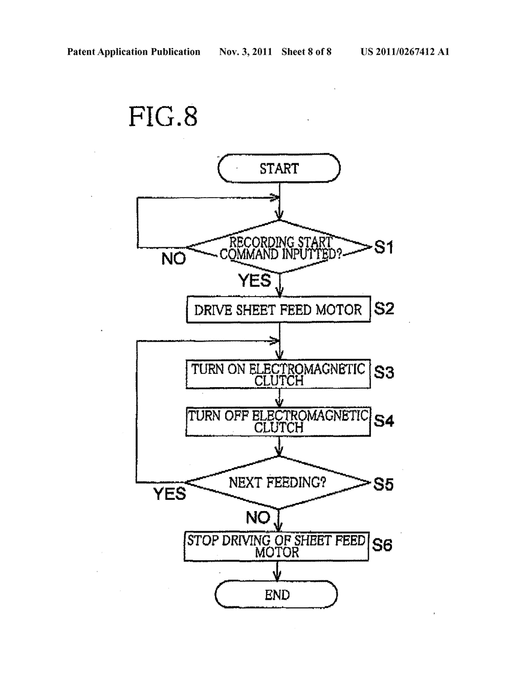 SHEET FEEDING DEVICE AND RECORDING APPARATUS - diagram, schematic, and image 09