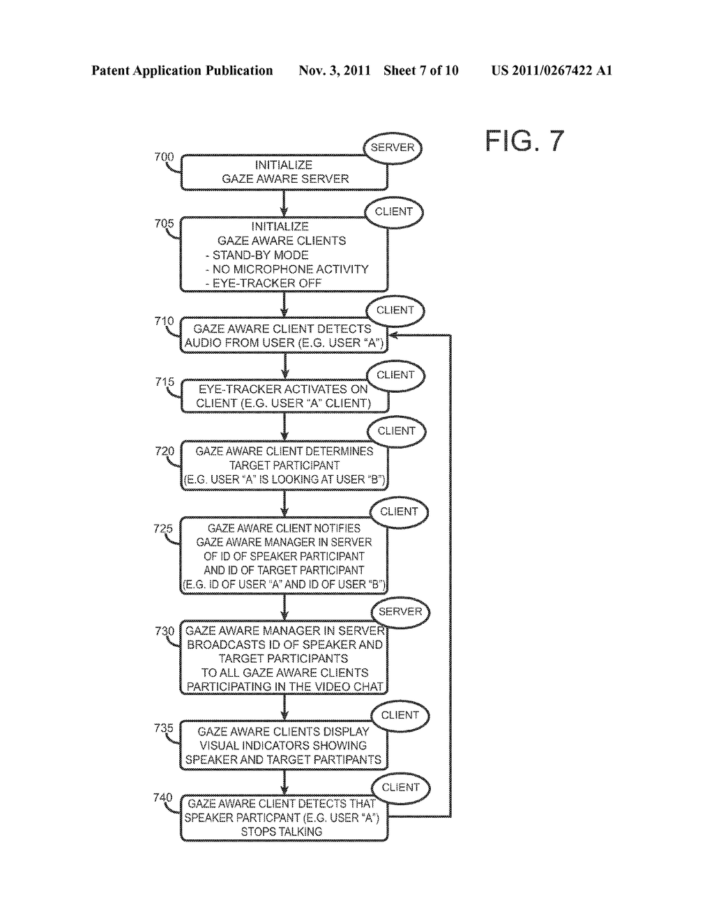 MULTI-PARTICIPANT AUDIO/VIDEO COMMUNICATION SYSTEM WITH PARTICIPANT ROLE     INDICATOR - diagram, schematic, and image 08