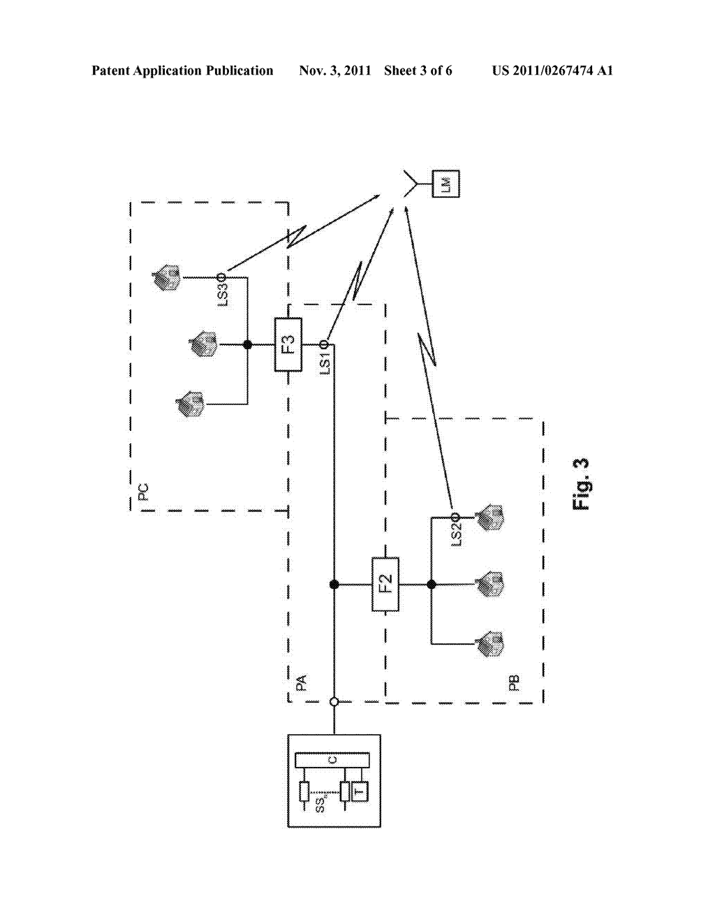 METHOD OF TAGGING SIGNALS USED FOR LEAKAGE DETECTION AND MEASUREMENT IN     CABLE TELEVISION NETWORKS AND APPARATUS FOR DETECTION AND/OR MEASUREMENT     OF LEAKAGE SOURCES TAGGED WITH THIS METHOD - diagram, schematic, and image 04