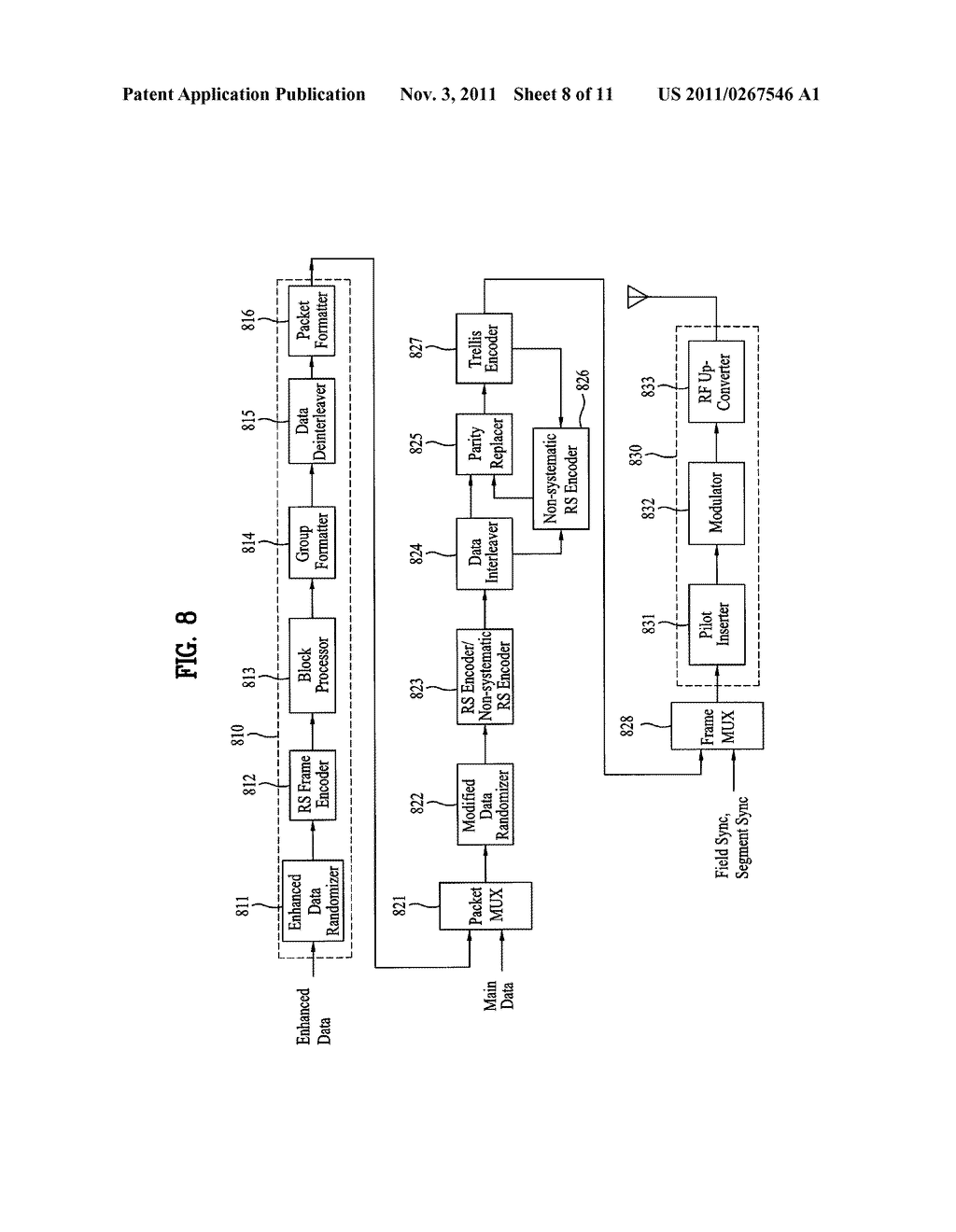 DTV RECEIVER AND METHOD OF PROCESSING A BROADCAST SIGNAL IN DTV RECEIVER - diagram, schematic, and image 09