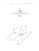 OPTICAL SENSOR SYSTEM AND DETECTING METHOD FOR AN ENCLOSED SEMICONDUCTOR     DEVICE MODULE diagram and image