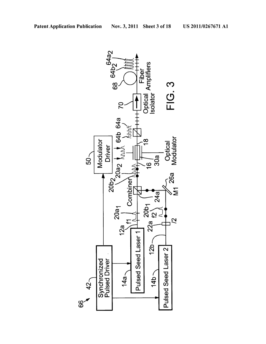 COMBINING MULTIPLE LASER BEAMS TO FORM HIGH REPETITION RATE, HIGH AVERAGE     POWER POLARIZED LASER BEAM - diagram, schematic, and image 04