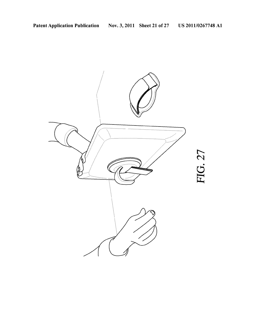 Case Configured to Removably Couple to a Portable Electrical Device and     Method of Providing and Use Thereof - diagram, schematic, and image 22