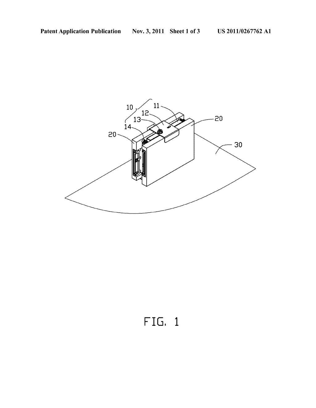 DISK DRIVE MOUNTING DEVICE AND DISK DRIVE ASSEMBLY - diagram, schematic, and image 02
