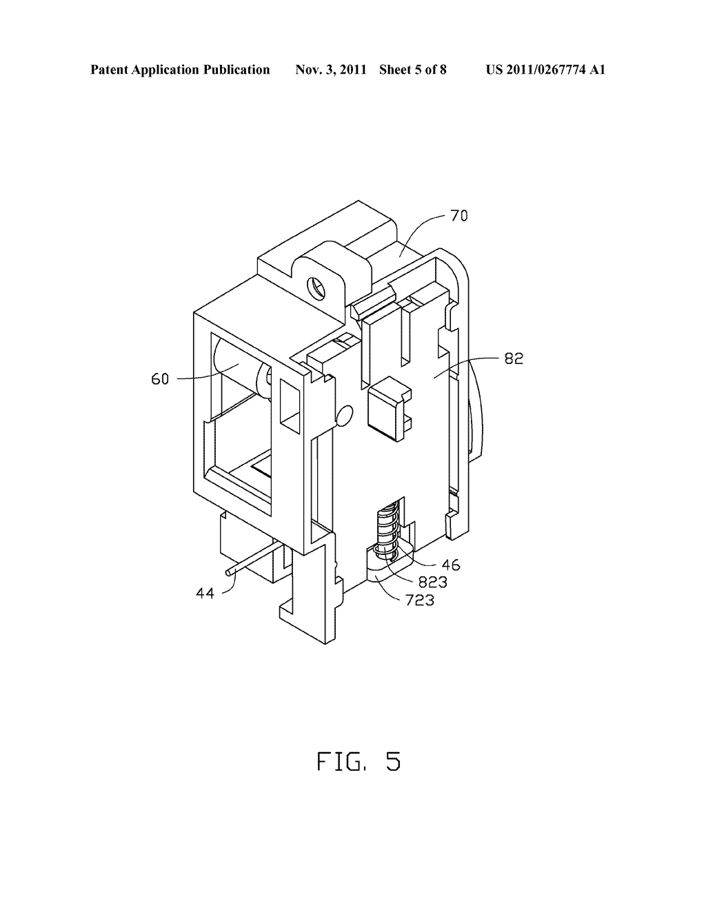 COMPUTER ENCLOSURE WITH COVER PLATE - diagram, schematic, and image 06