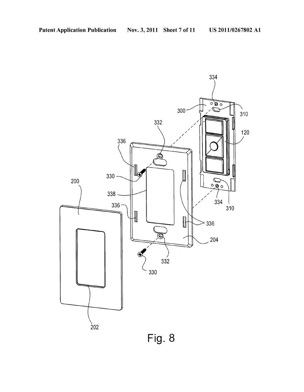 STRUCTURE FOR MOUNTING A WIRELESS BATTERY-POWERED REMOTE CONTROL - diagram, schematic, and image 08