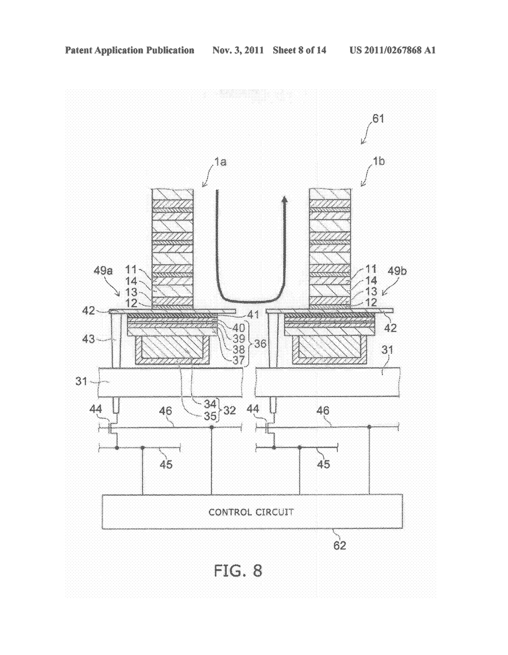 SHIFT REGISTER MEMORY DEVICE, SHIFT REGISTER, AND DATA STORAGE METHOD - diagram, schematic, and image 09