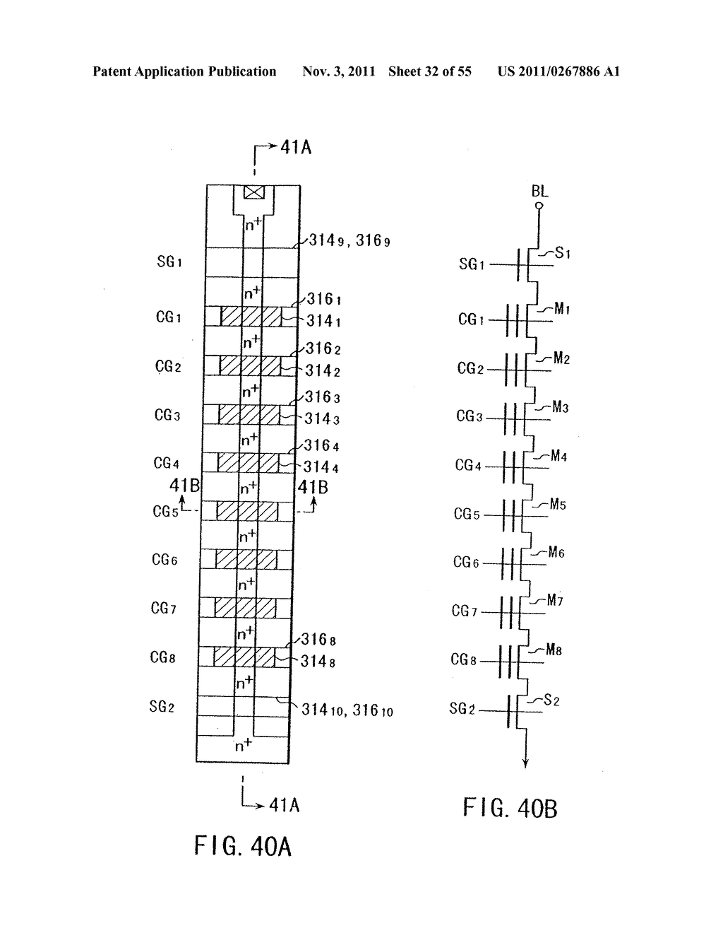 Nonvolatile Semiconductor Memory Device - diagram, schematic, and image 33