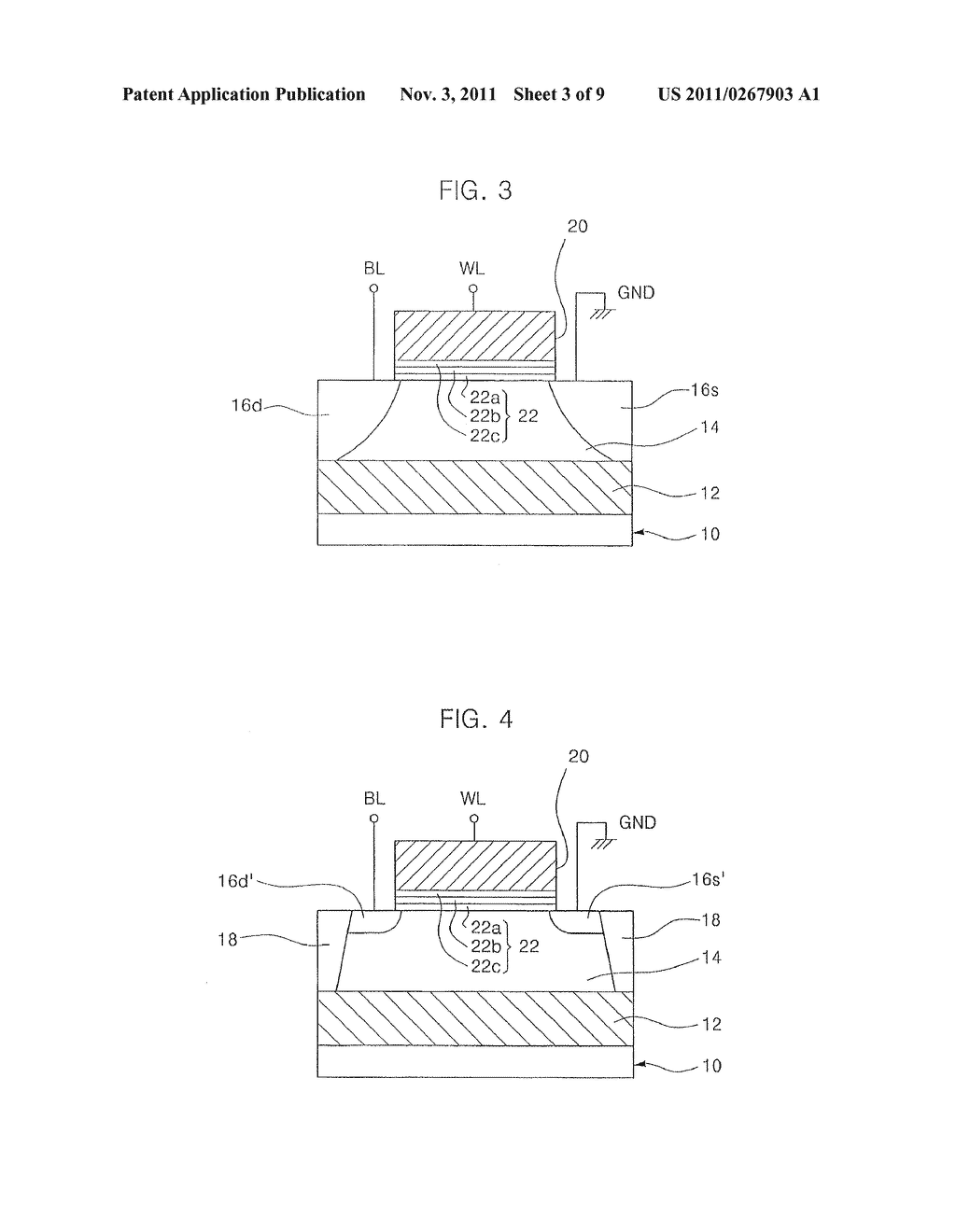 SEMICONDUCTOR MEMORY DEVICE HAVING DRAM CELL MODE AND NON-VOLATILE MEMORY     CELL MODE AND OPERATION METHOD THEREOF - diagram, schematic, and image 04