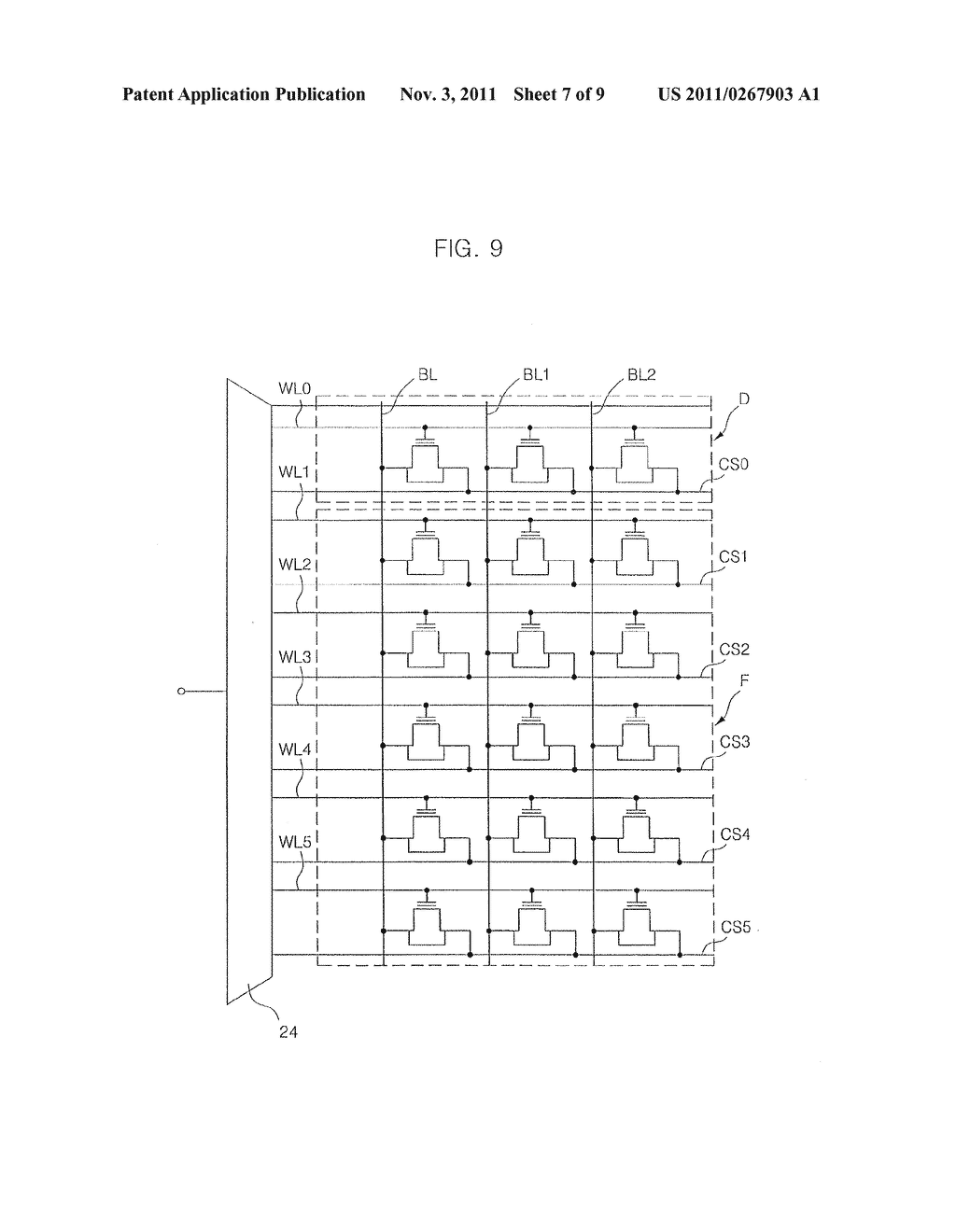 SEMICONDUCTOR MEMORY DEVICE HAVING DRAM CELL MODE AND NON-VOLATILE MEMORY     CELL MODE AND OPERATION METHOD THEREOF - diagram, schematic, and image 08