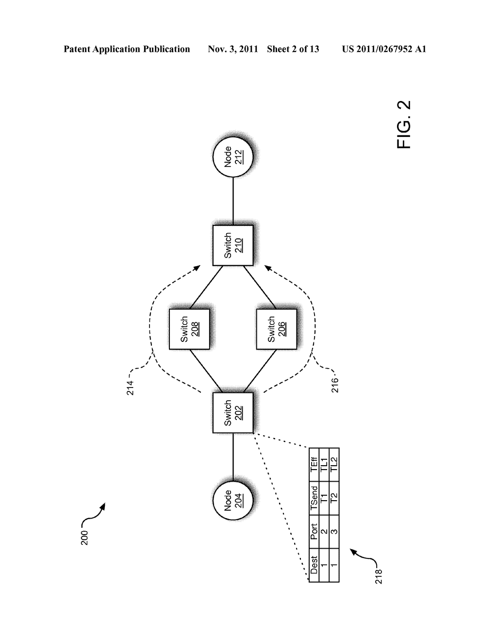 DYNAMIC LATENCY-BASED REROUTING - diagram, schematic, and image 03