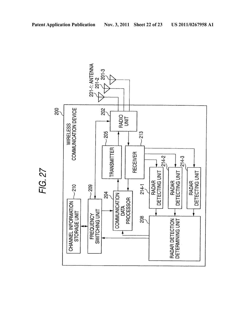 WIRELESS COMMUNICATION DEVICE AND SIGNAL DETECTION CIRCUIT - diagram, schematic, and image 23