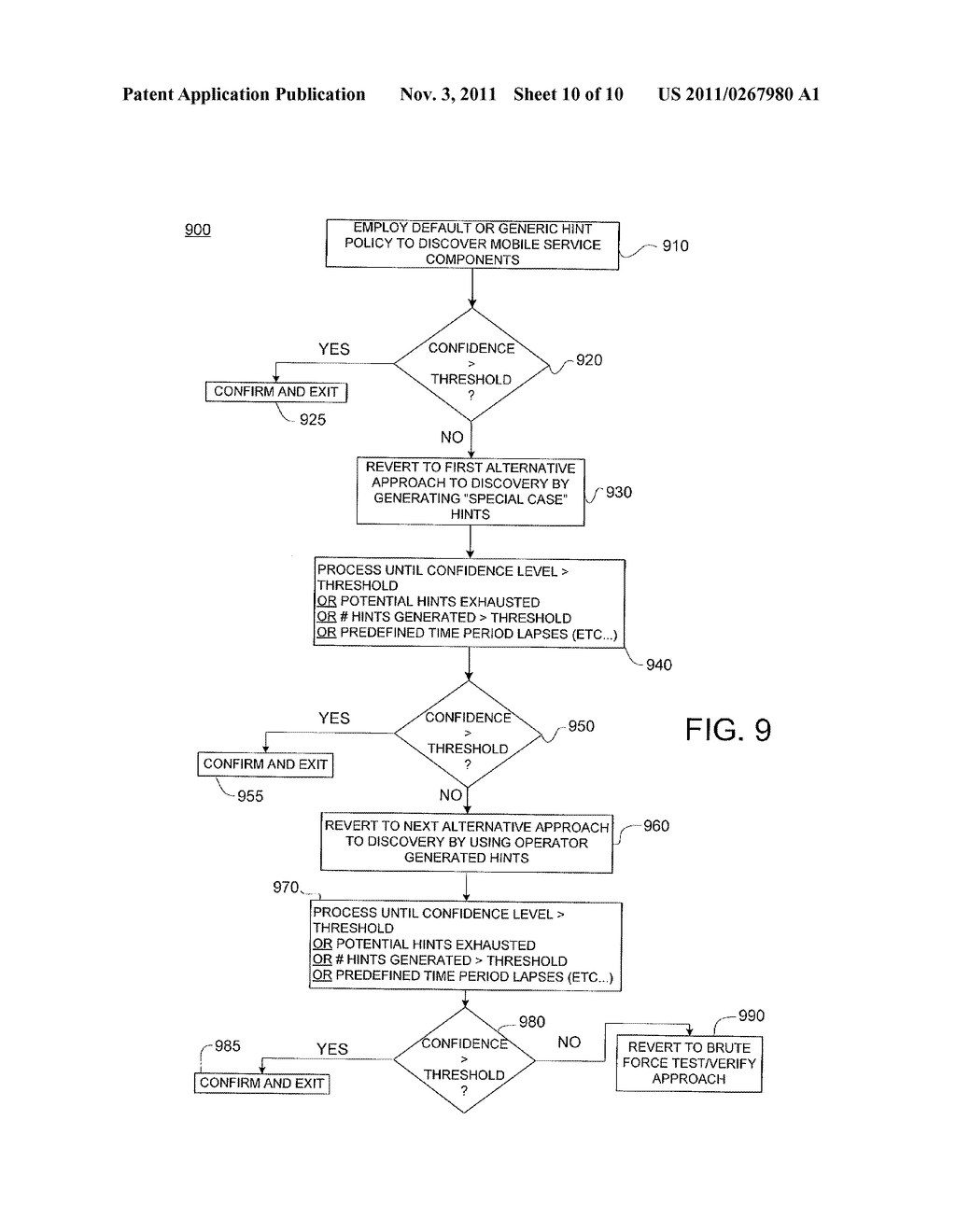 METHOD AND APPARATUS FOR HINT-BASED DISCOVERY OF PATH SUPPORTING     INFRASTRUCTURE - diagram, schematic, and image 11