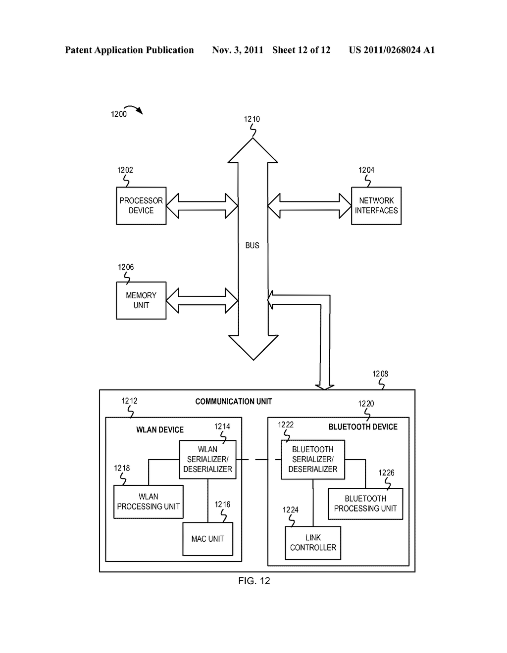 DETECTION OF CO-LOCATED INTERFERENCE IN A MULTI-RADIO COEXISTENCE     ENVIRONMENT - diagram, schematic, and image 13