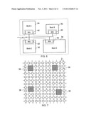 COMMUNICATION WITHIN AN INTEGRATED CIRCUIT INCLUDING AN ARRAY OF     INTERCONNECTED PROGRAMMABLE LOGIC ELEMENTS diagram and image