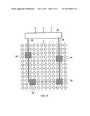 COMMUNICATION WITHIN AN INTEGRATED CIRCUIT INCLUDING AN ARRAY OF     INTERCONNECTED PROGRAMMABLE LOGIC ELEMENTS diagram and image