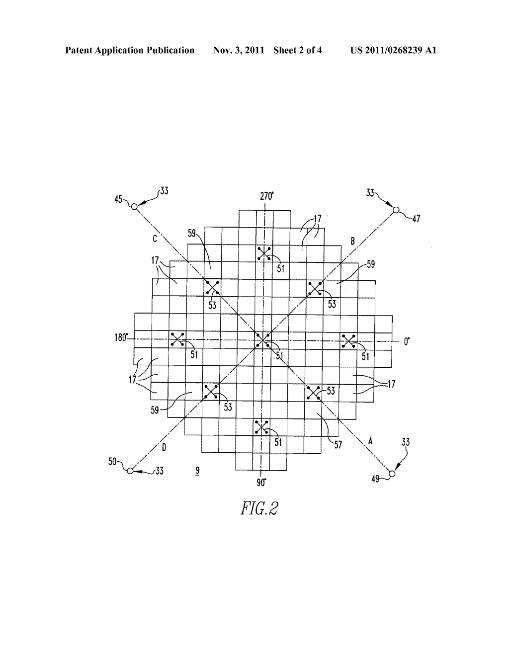 METHOD OF CALIBRATING EXCORE DETECTORS IN A NUCLEAR REACTOR - diagram, schematic, and image 03