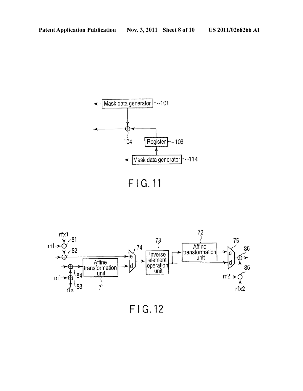 CRYPTOGRAPHIC PROCESSING APPARATUS AND OPERATION METHOD - diagram, schematic, and image 09