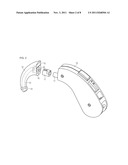 HEARING AID WITH EAR-HOOK SAFETY MECHANISM diagram and image