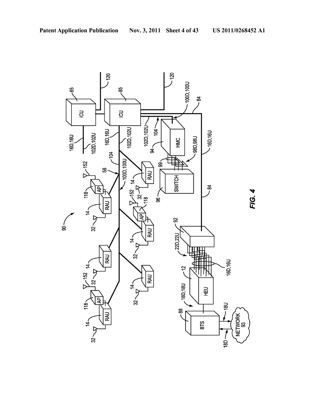 DIGITAL DATA SERVICES AND/OR POWER DISTRIBUTION IN OPTICAL FIBER-BASED     DISTRIBUTED COMMUNICATIONS SYSTEMS PROVIDING DIGITAL DATA AND RADIO     FREQUENCY (RF) COMMUNICATIONS SERVICES, AND RELATED COMPONENTS AND     METHODS - diagram, schematic, and image 05