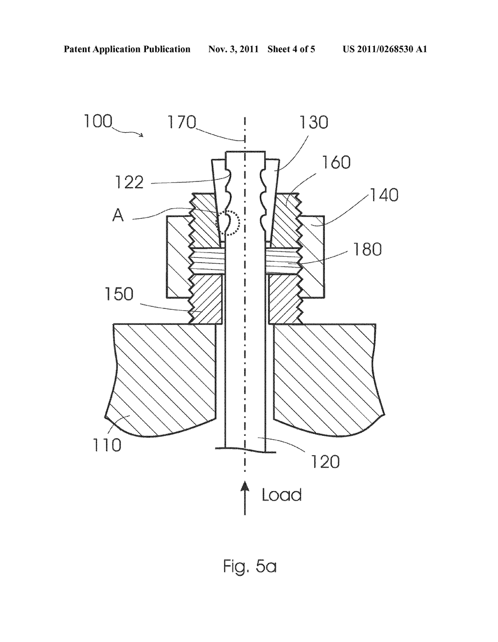 CONNECTING ARRANGEMENT AND METHOD OF FASTENING A BOLT - diagram, schematic, and image 05