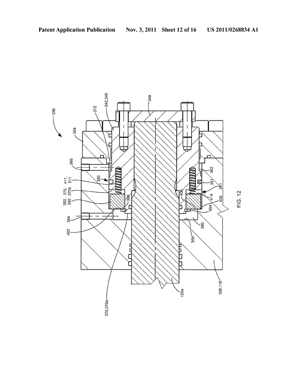 INJECTION MOLDING MACHINE WITH OFFSET MOVING PLATEN ACTUATOR - diagram, schematic, and image 13