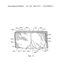 TOWEL WITH ONE OR MORE RECESSED POCKETS diagram and image