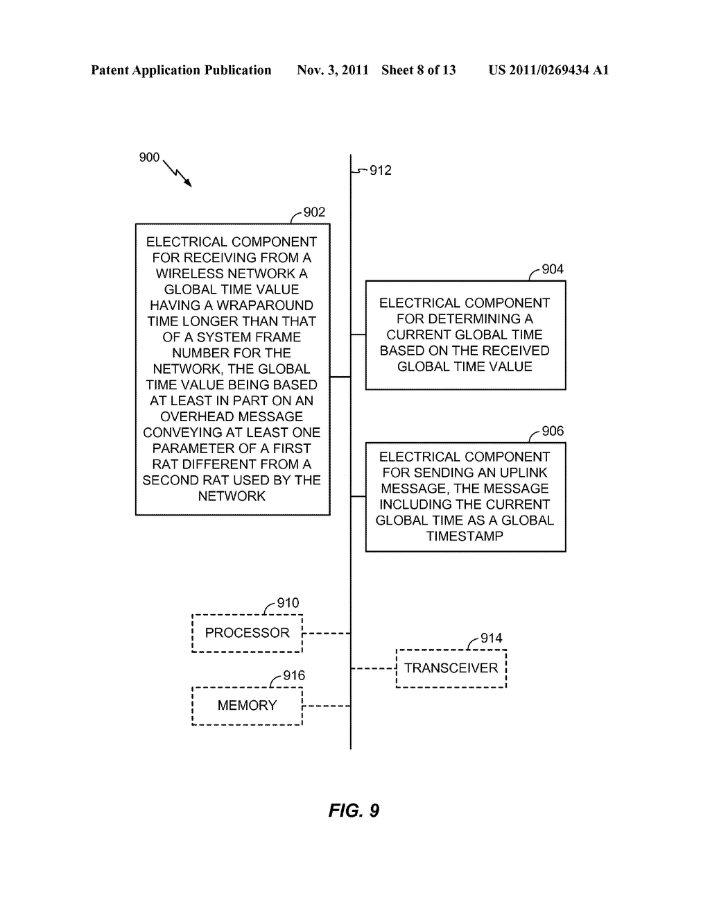 METHOD AND APPARATUS FOR TIMESTAMPING UPLINK MESSAGES - diagram, schematic, and image 09