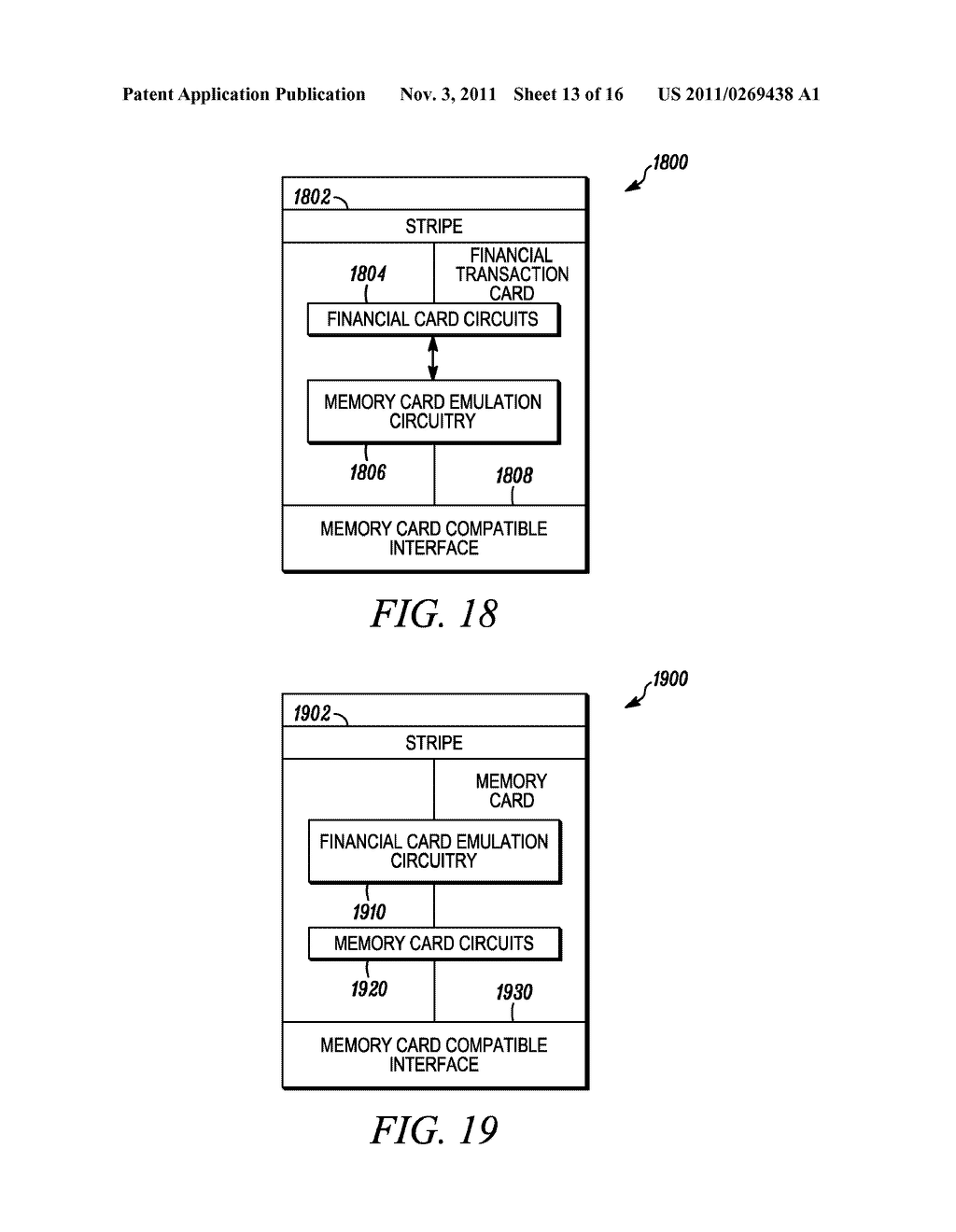 PERFORMING TRANSACTIONS WITH AN ELECTRONIC TRANSACTION CARD - diagram, schematic, and image 14