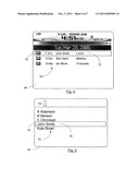 COMMUNICATIONS DEVICE AND METHOD FOR ASSOCIATING CONTACT NAMES WITH     CONTACT METHODS diagram and image