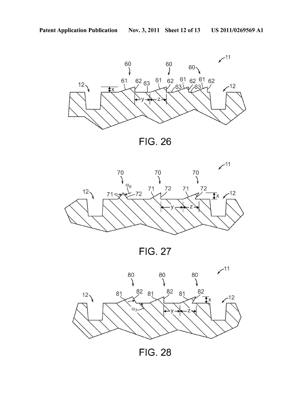 GOLF CLUB HEAD HAVING A GROOVED AND TEXTURED FACE - diagram, schematic, and image 13