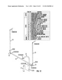 ROTATING FOOTBALL GOALPOST AND METHOD OF RETROFITTING AN EXISTING FOOTBALL     GOALPOST diagram and image