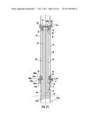 ROTATING FOOTBALL GOALPOST AND METHOD OF RETROFITTING AN EXISTING FOOTBALL     GOALPOST diagram and image