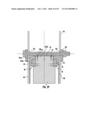 ROTATING FOOTBALL GOALPOST AND METHOD OF RETROFITTING AN EXISTING FOOTBALL     GOALPOST diagram and image