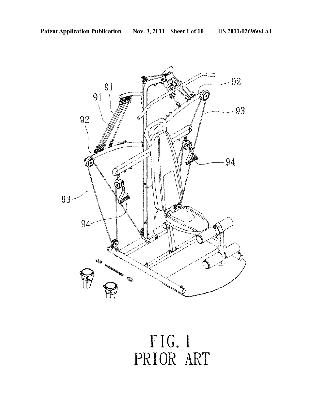 ARM EXERCISING DEVICE - diagram, schematic, and image 02