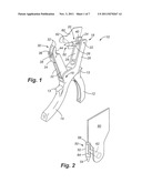 EAR TAG INSTALLATION TOOL AND METHOD diagram and image